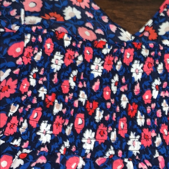 NWT Kate Spade French Navy Floral Romper size M - Picture 4 of 5